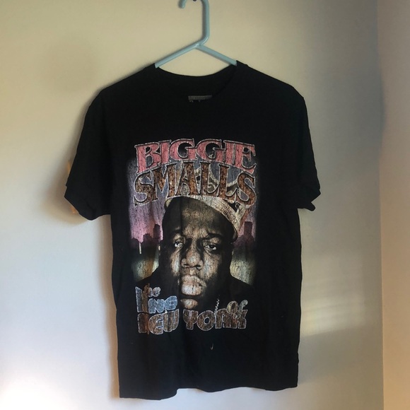 T-Shirt Music The Notorious B.I.G Notorious Big originale ufficiale nera Rock & Music - Il miglior negozio di t-shirt a San Marino shop online